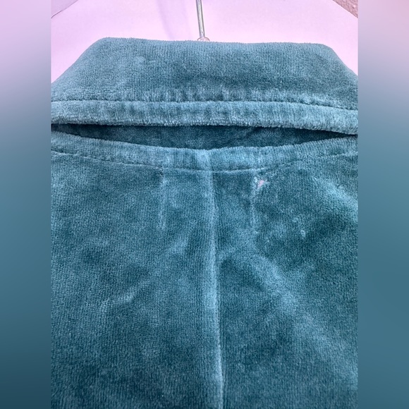 New Vintage Juicy Couture double breasted velour jacket with gold buttons, Sz S - Picture 7 of 10